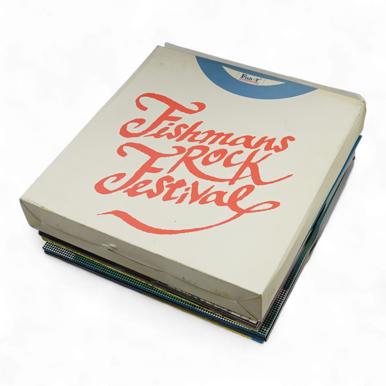 Fishmans Rock Festival LP record album boxed set, 1997, Japan, comprising of eight records in their original outer box, outer box af
